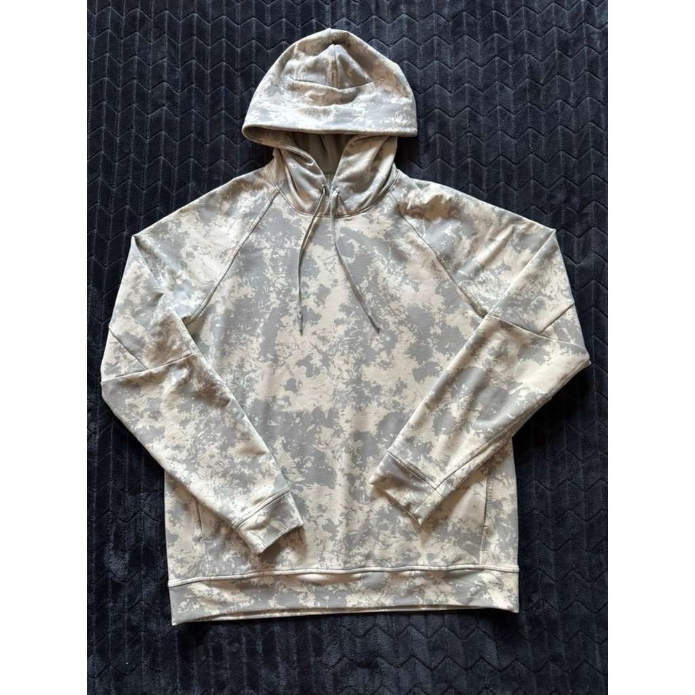 Lululemon Men's Spectral White Opal City Sweat Pullover Hoodie Stretch Size L
